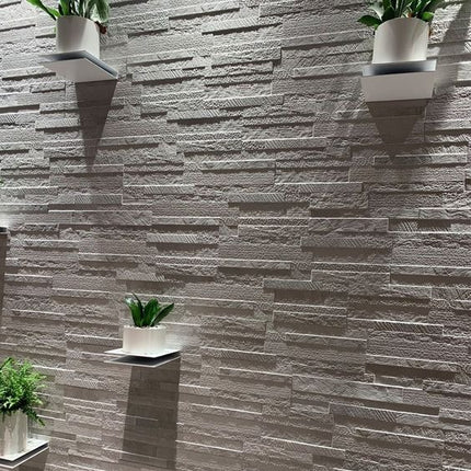 Offset Elegance Feature Wall