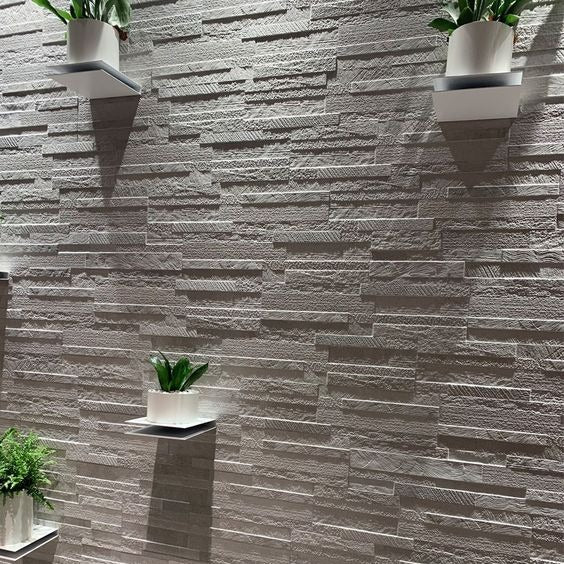 Offset Elegance Feature Wall