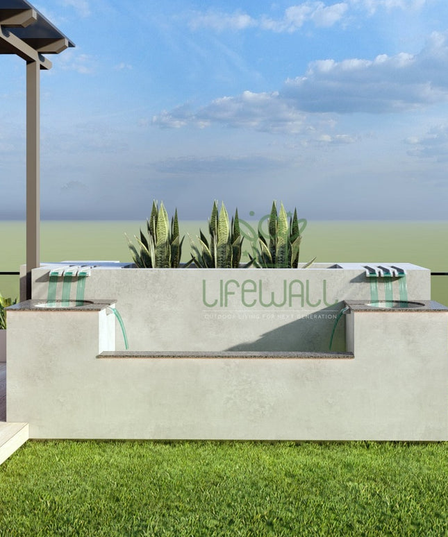 Classic Step Waterfall Fountain (Per RFT)