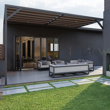 Chrome Crest Pergola GL