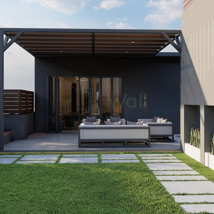 Chrome Crest Pergola GL