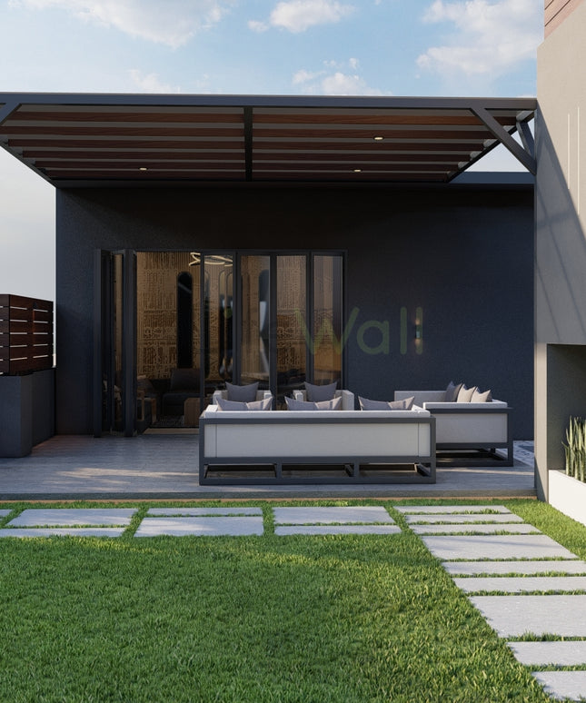 Chrome Crest Pergola GL