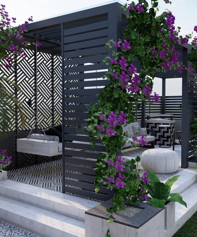 Futura Falls Pergola GL (Per Sqft)