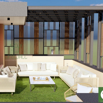 Urban Elegance Pergola GL (Per Sqft)