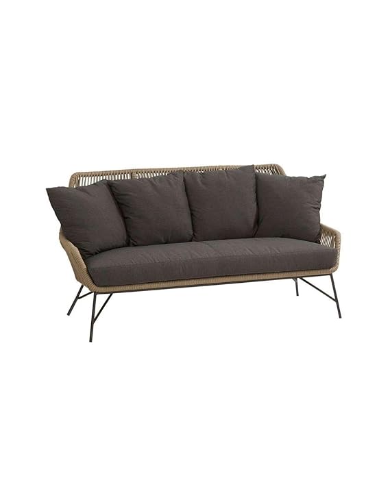 Modern Outdoor Rope Patio Sofa Set with Coffee Table FRS (LWAZ)