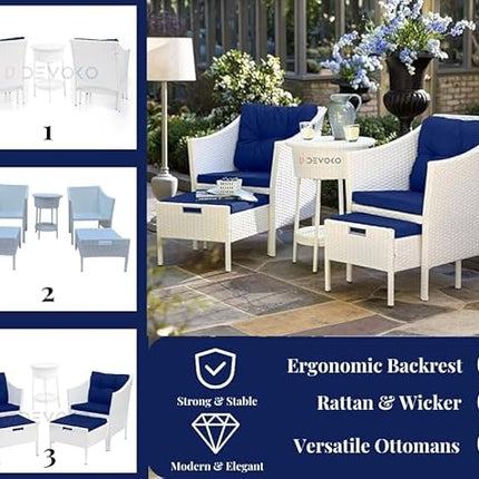 Royal Set Furniture (4 Seater Outdoor Seating and Table Set)