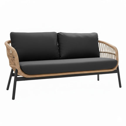 Modern Outdoor Wicker Sofa Set with Chairs and Coffee Tables FRS(LWAZ)