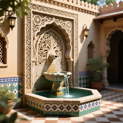 Feature Wall and Fountain Design – Custom Outdoor Water Feature Concept Package