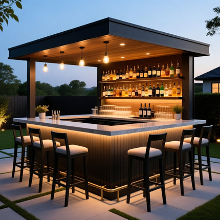 Bar Counter & Bar Back Design – Professional Patio Bar Planning & Conceptualisation