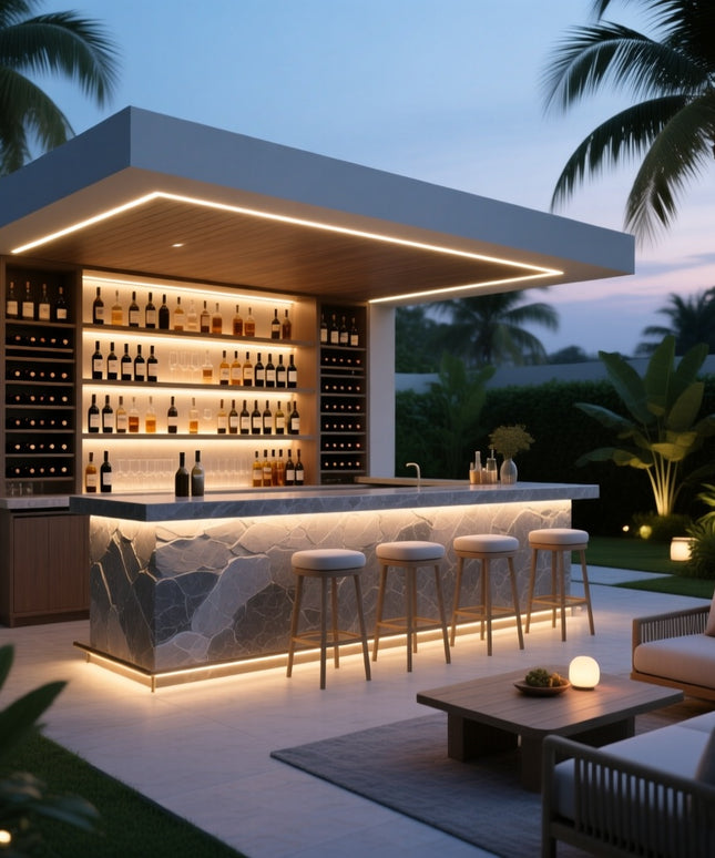 Bar Counter & Bar Back Design – Professional Patio Bar Planning & Conceptualisation