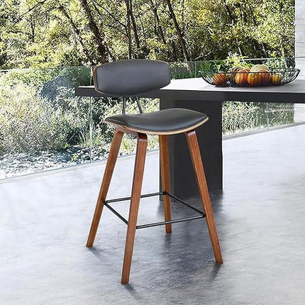 Classic Brown Set Of 2 Chairs Bent Plywood Breakfast Bar & Kitchen Stool