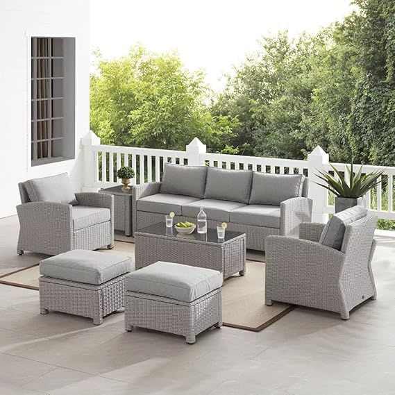 Devoko Furniture (7 Seater Outdoor Seating and Table Set)