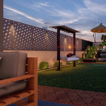 Rhombus Guard Privacy Screen (Per Sqft)