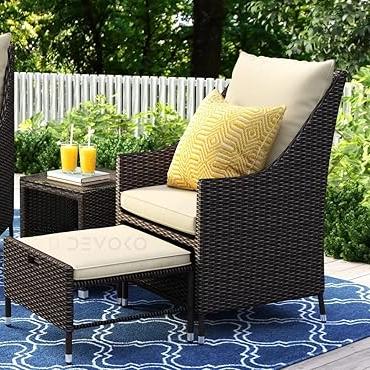 Royal Heighted Furniture (4 Seater Outdoor Seating and Table Set)