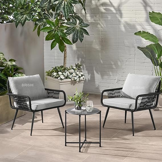 Bistro Set Furniture (2 Seater Outdoor Seating Chair and Table Set)