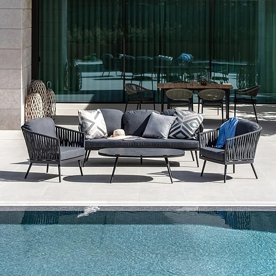 Locus Conversation Furniture (5 Seater Outdoor Seating and Table Set)