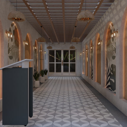 Mr. Rajan Restaurant | Terrace Garden Design