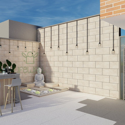 Snow Sculpture Feature Wall (Per Sqft)