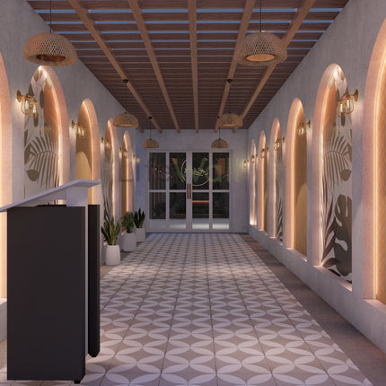 Mr. Rajan Restaurant | Terrace Garden Design