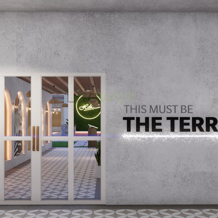 Mr. Rajan Restaurant | Terrace Garden Design