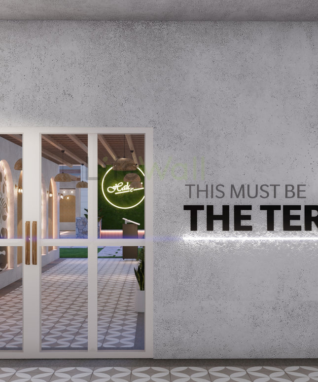 Mr. Rajan Restaurant | Terrace Garden Design