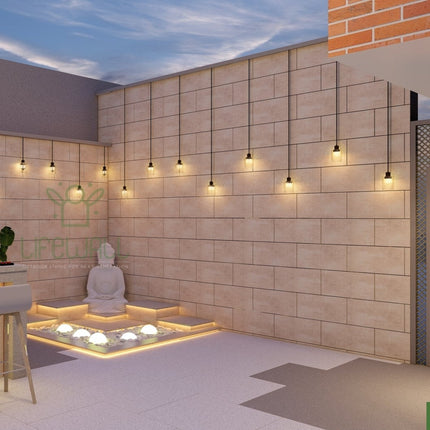 Snow Sculpture Feature Wall (Per Sqft)