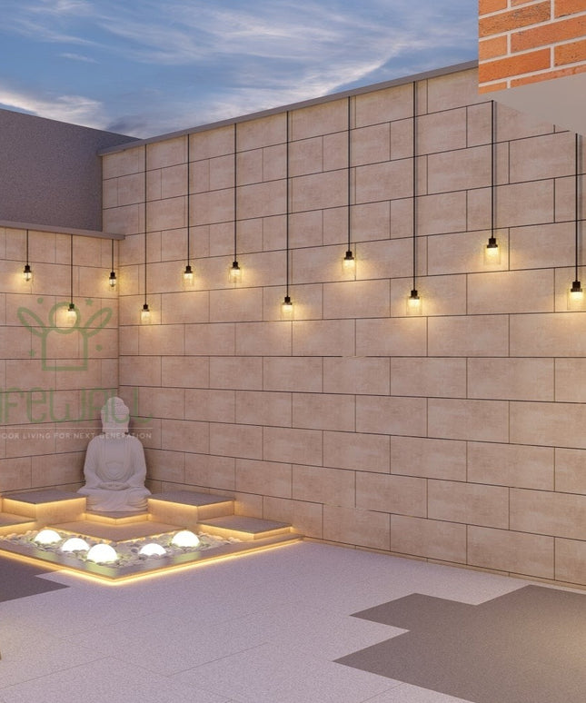 Snow Sculpture Feature Wall (Per Sqft)