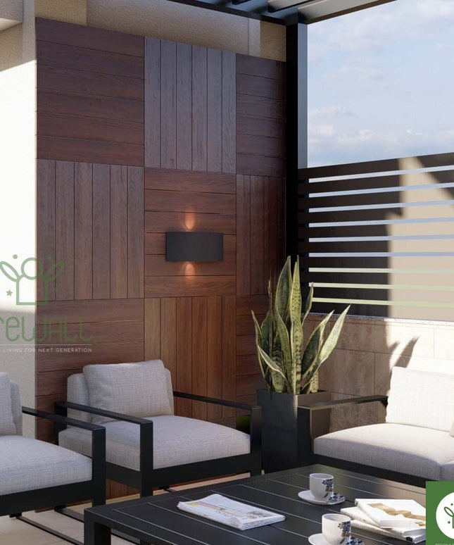 Simple Wood Whisper Feature Wall (Per Sqft)