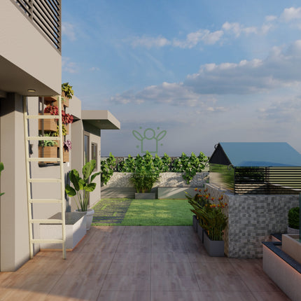 Dr. Vikas Bajaj | Terrace Garden Design