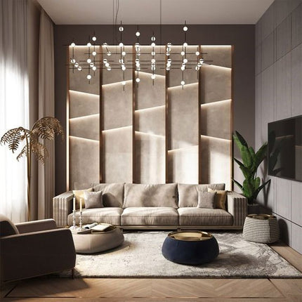 Classic Light Space Feature Wall