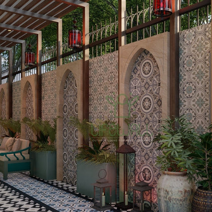 Traditional Mosaic Feature Wall