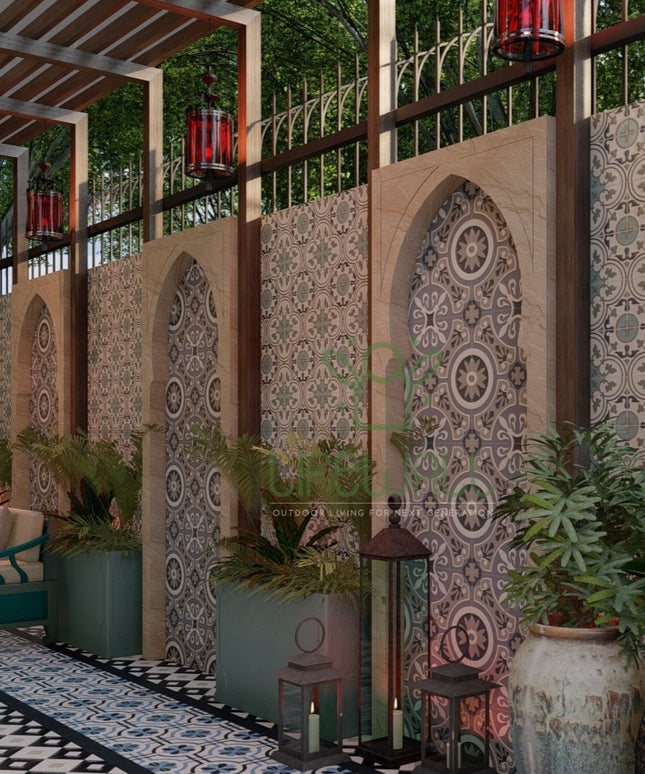 Traditional Mosaic Feature Wall