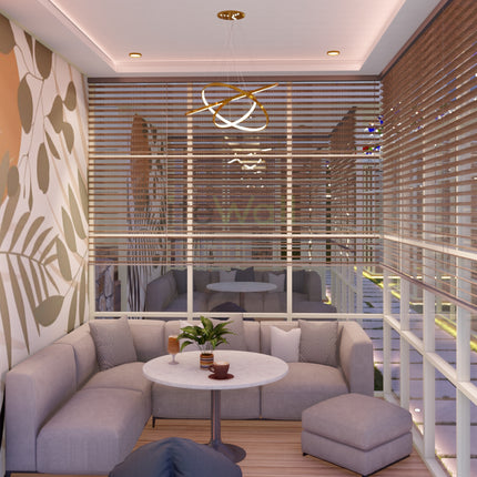 Mr. Rajan Restaurant | Terrace Garden Design