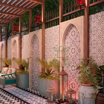 Traditional Mosaic Feature Wall