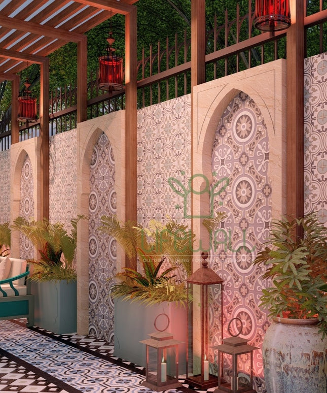 Traditional Mosaic Feature Wall