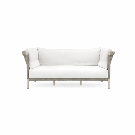 Contoured Rope Wrap Metal Frame Sofa  FRS (LWLC)