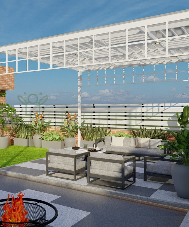 Ivory Elegance Pergola GL