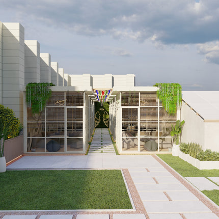 Mr. Rajan Restaurant | Terrace Garden Design