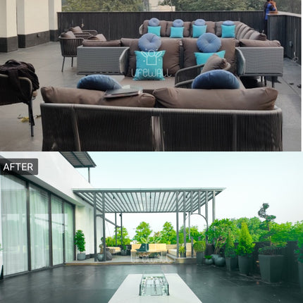 Mr. Krishnan | Terrace Garden | New Delhi