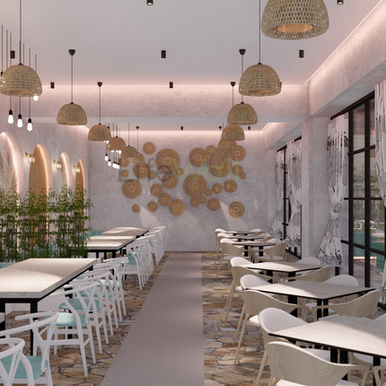 Mr. Rajan Restaurant | Terrace Garden Design