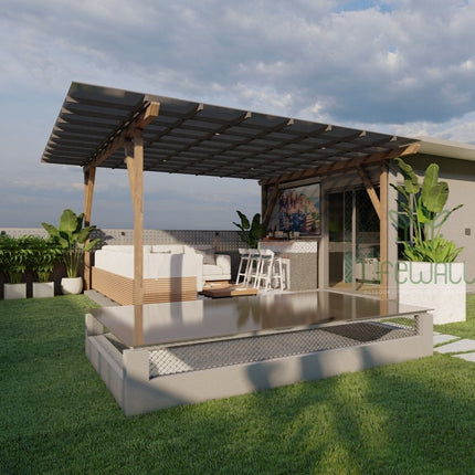 Rustic Elegance Pergola GL