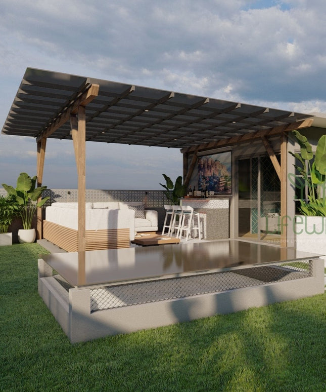 Rustic Elegance Pergola GL