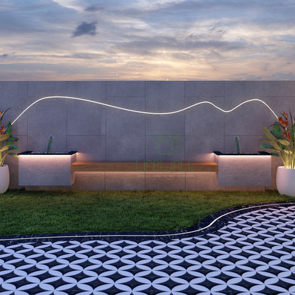 Mountain Lights Feature Wall (Per Sqft)