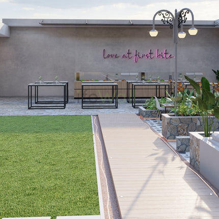 Mr. Rajan Restaurant | Terrace Garden Design