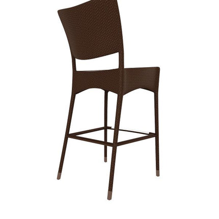 Contoured Woven Accent Bar Chair FRS (LWLC)