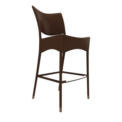 Contoured Woven Accent Bar Chair FRS (LWLC)