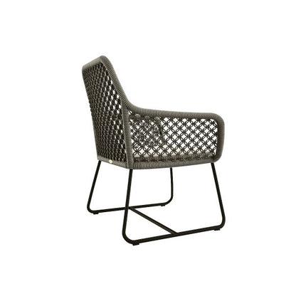 Minimalist Slim Metal Frame Armchair FRS (LWLC)