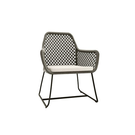 Minimalist Slim Metal Frame Armchair FRS (LWLC)
