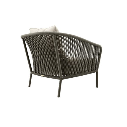 Braided Hemp Silhouette Sofa FRS (LWLC)