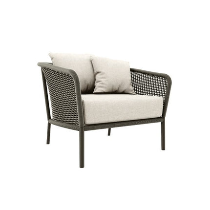 Braided Hemp Silhouette Sofa FRS (LWLC)